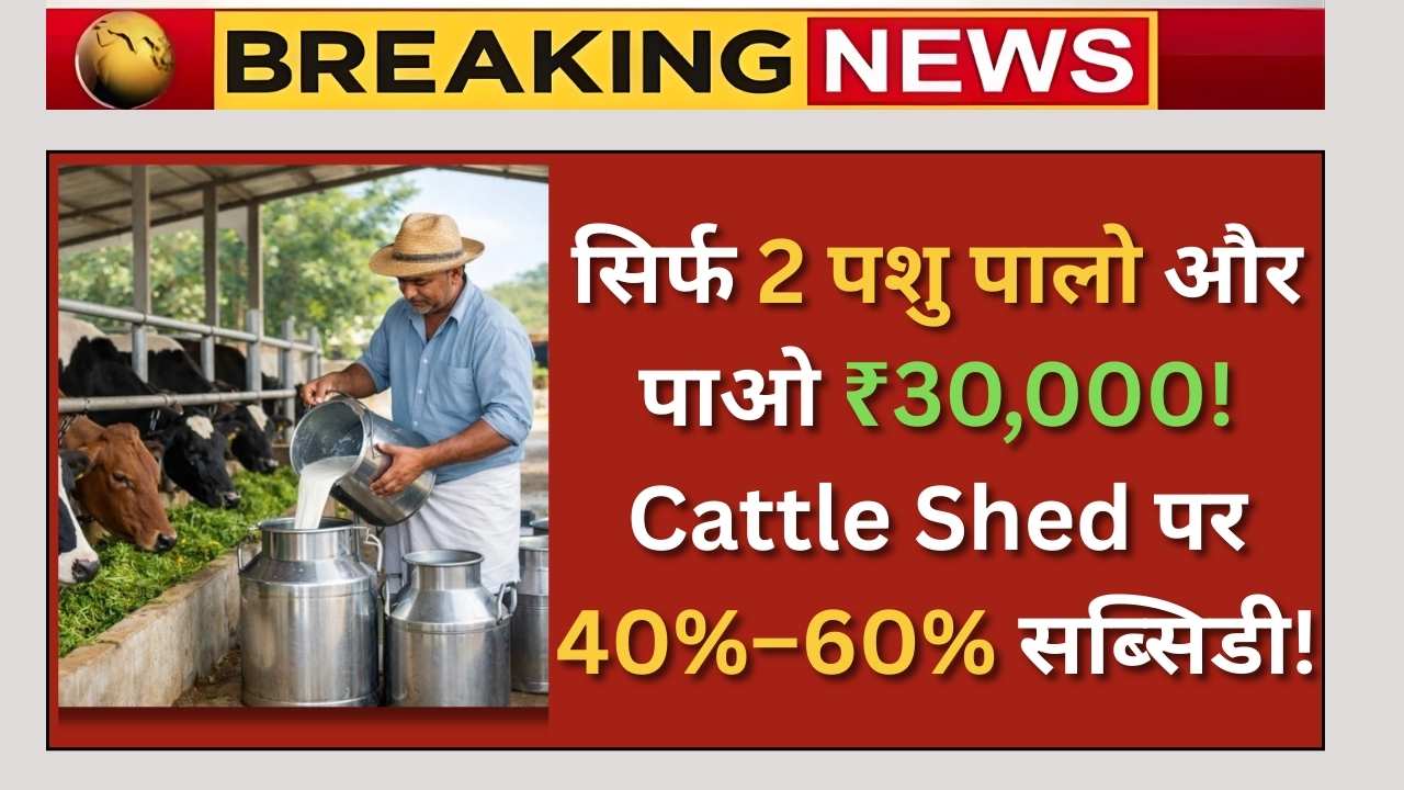 Cattle Shed Subsidyq